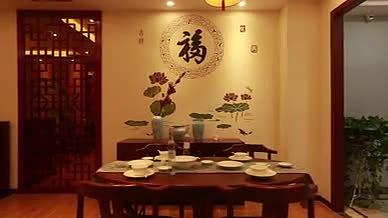 中式家装样板间装修装潢设计宣传片视频素材视频的预览图